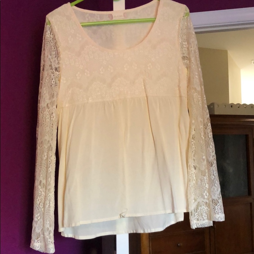 Long sleeve blouse